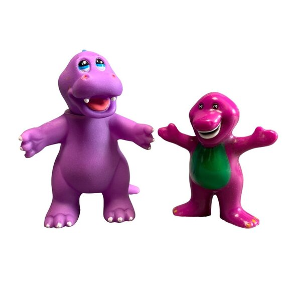 1992 Barney Dinosaur Figures Set - Picture 1 of 5